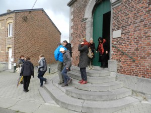 Départ de l'église de Houtain pour les plus sportifs